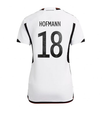 Tyskland Jonas Hofmann #18 Replika Hjemmebanetrøje Dame VM 2022 Kortærmet